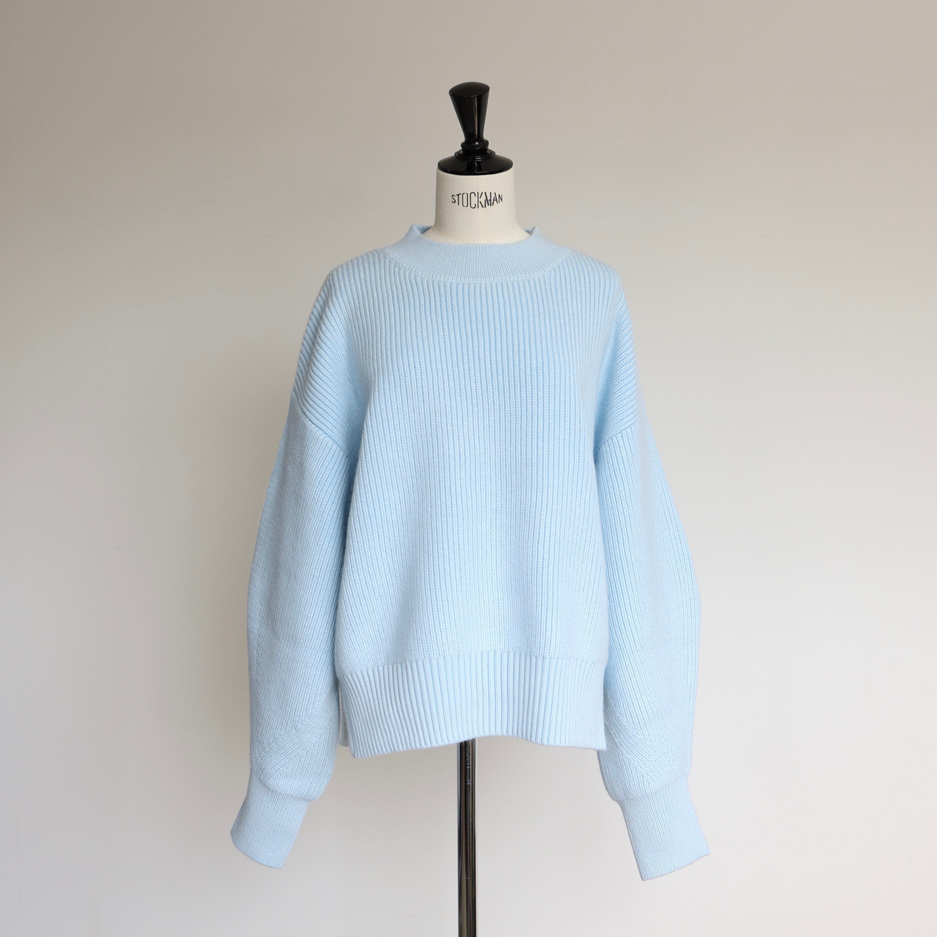 gypsohila ジプソフィア Crew Neck Knit アプリコット-