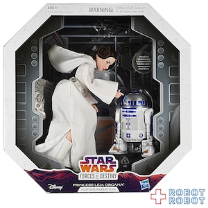 スター・ウォーズ フォース・オブ・デスティニー レイア姫とR2-D2 アクションフィギュア プラチナエディション