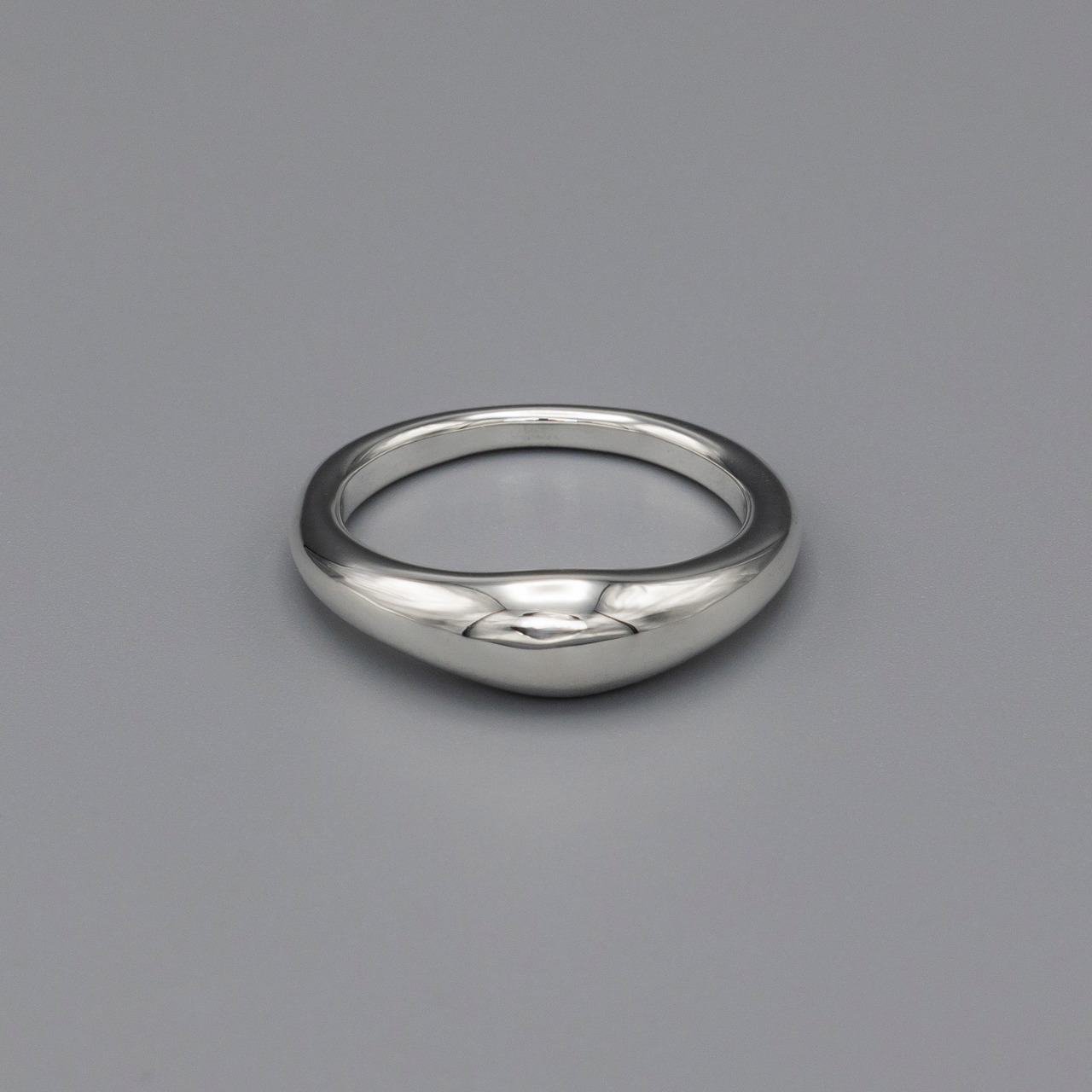 Round shape ring small Silver