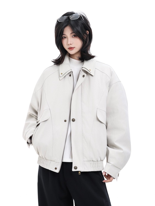 スタンドカラー ダウンブルゾン / Stand Collar Down Blouson