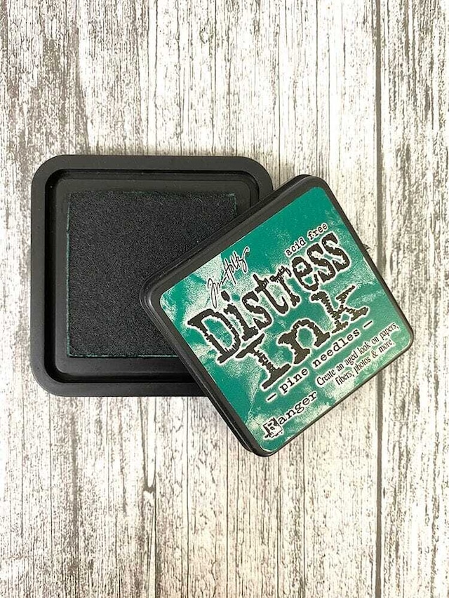 Tim Holtz　ディストレスインクパッド（Pine Needles）　Distress Ink Pad TIM21476【Tim Holtz（ティムホルツ）-Ranger】[TH-277h]