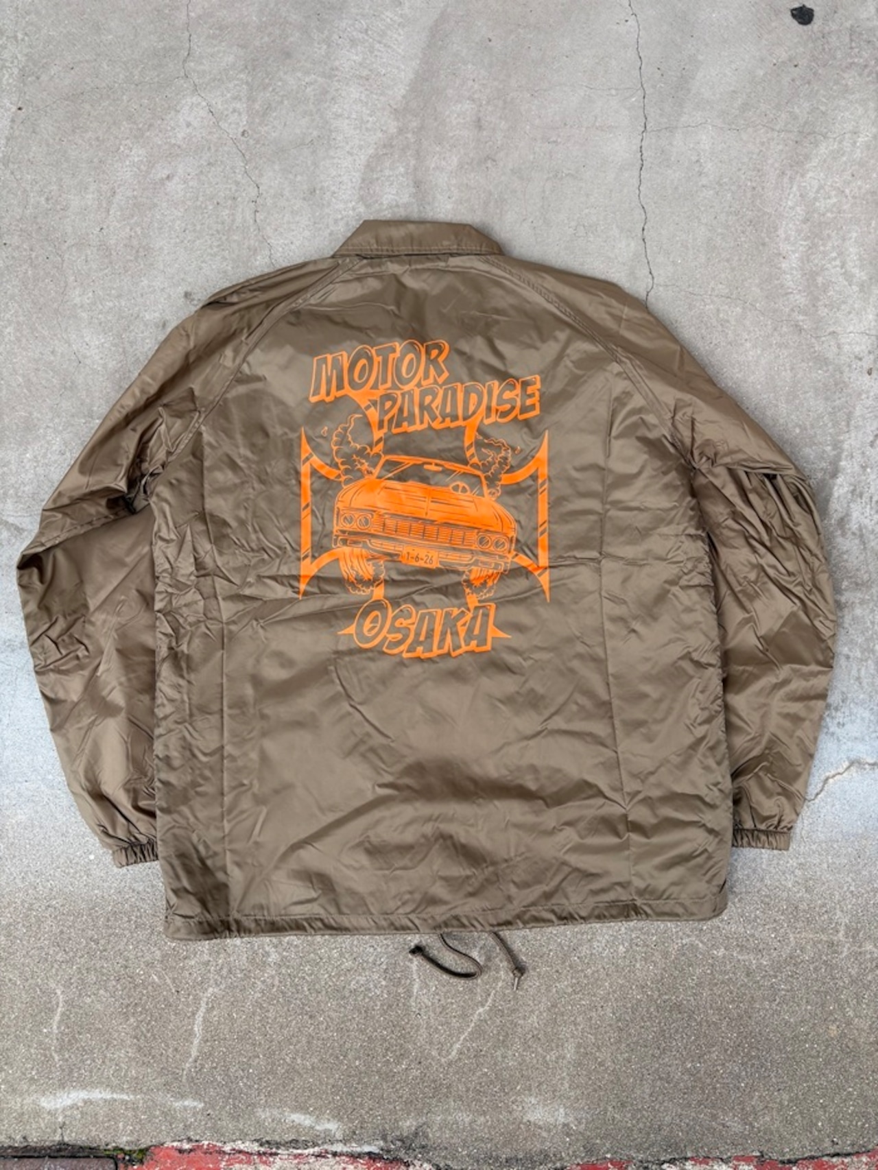 GENIUS CRAft / BOA COACH JACKET - MOTOR PARDISE - / ボアコーチジャケット - 1