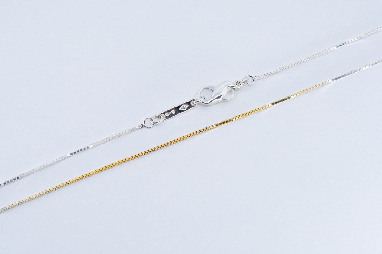 C-052 Venetian necklace (45cm)( 24K Gradient Gold Plated)