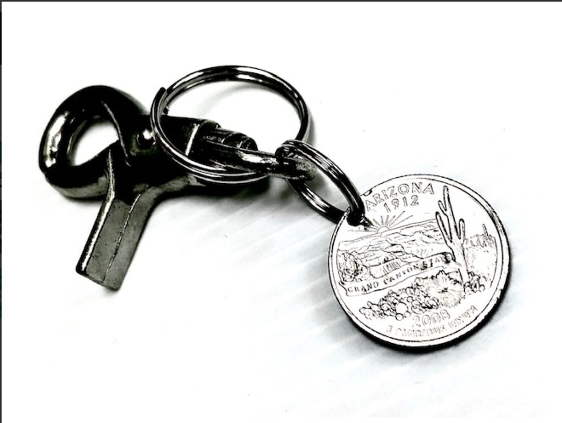 アリゾナ・コインキーホルダー