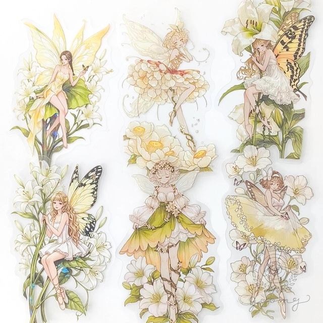イラストシール Flower Fairy 1 <S1395>