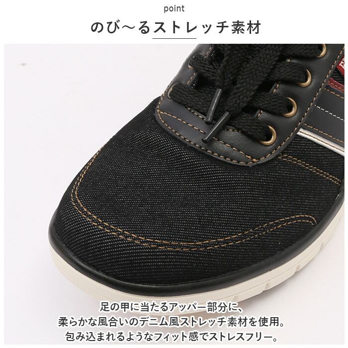 DOUCE スニーカー EDWIN メンズ スニーカー 7643 通販 エドウィン 軽量 軽い ローカット