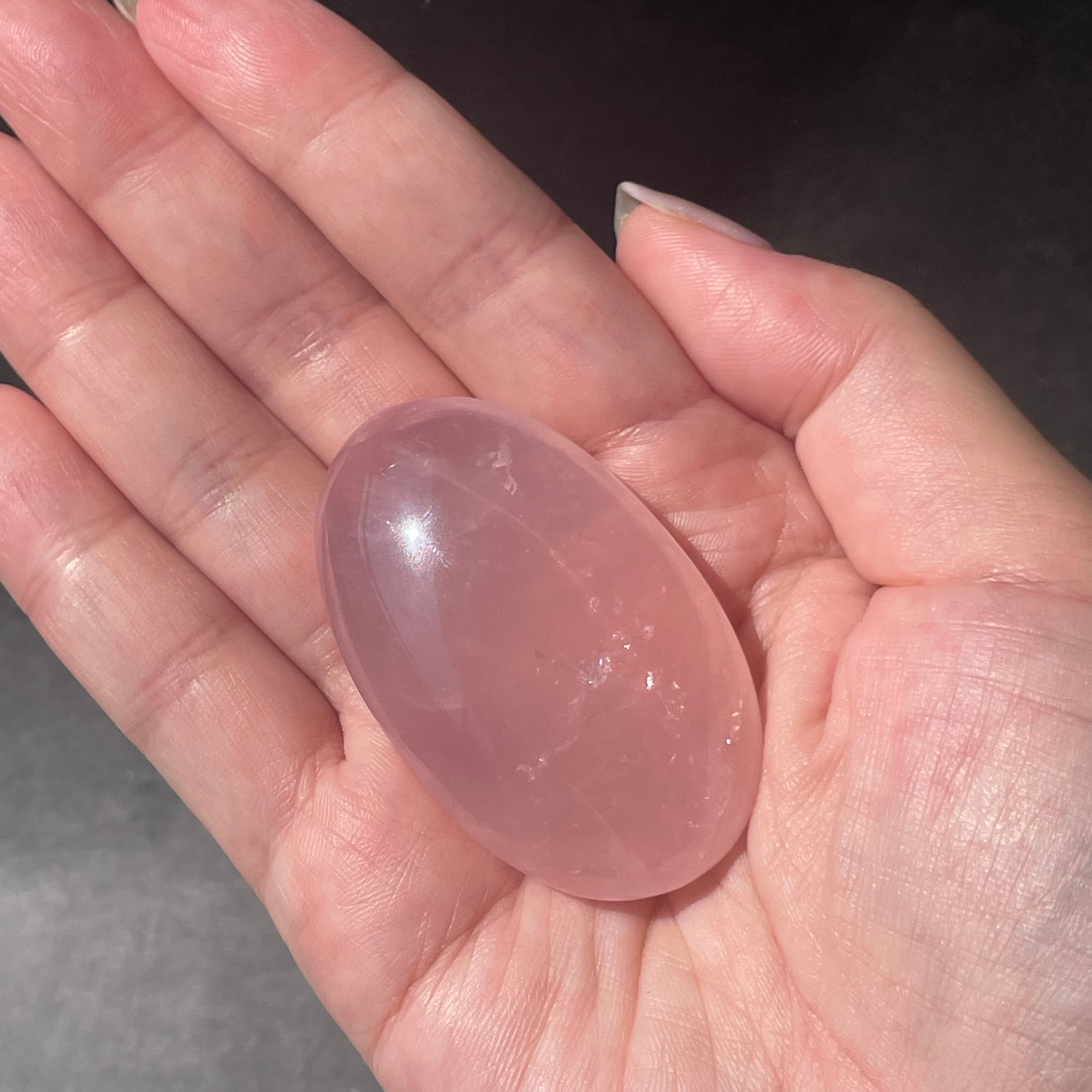 モザンビーク産♦︎Rose Quartz ローズクォーツ|palm パーム|天然石 モザンビーク産♦︎Rose Quartz ローズクォーツ|palm パーム|天然石