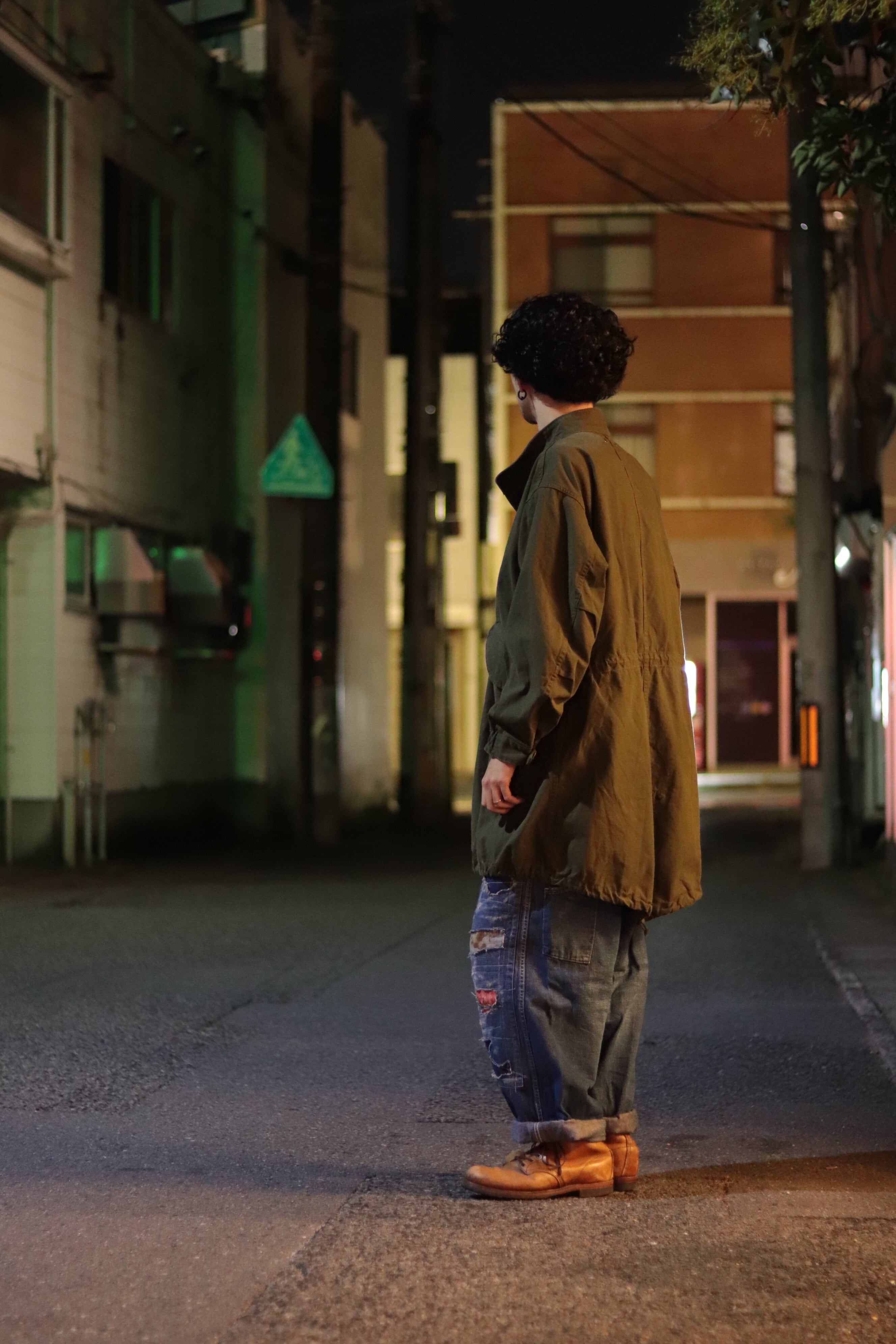 ANACHRONORMアナクロノームSTENCIL FISH TAIL COAT | tspea.org