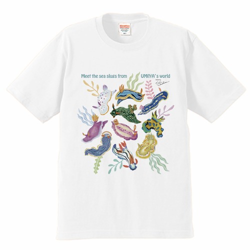 【半袖プレミアムTシャツ United Athle 6.2oz】ウミウシ
