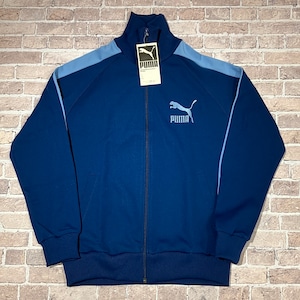 1990s PUMA TRACK JACKET BLUE×NAVY