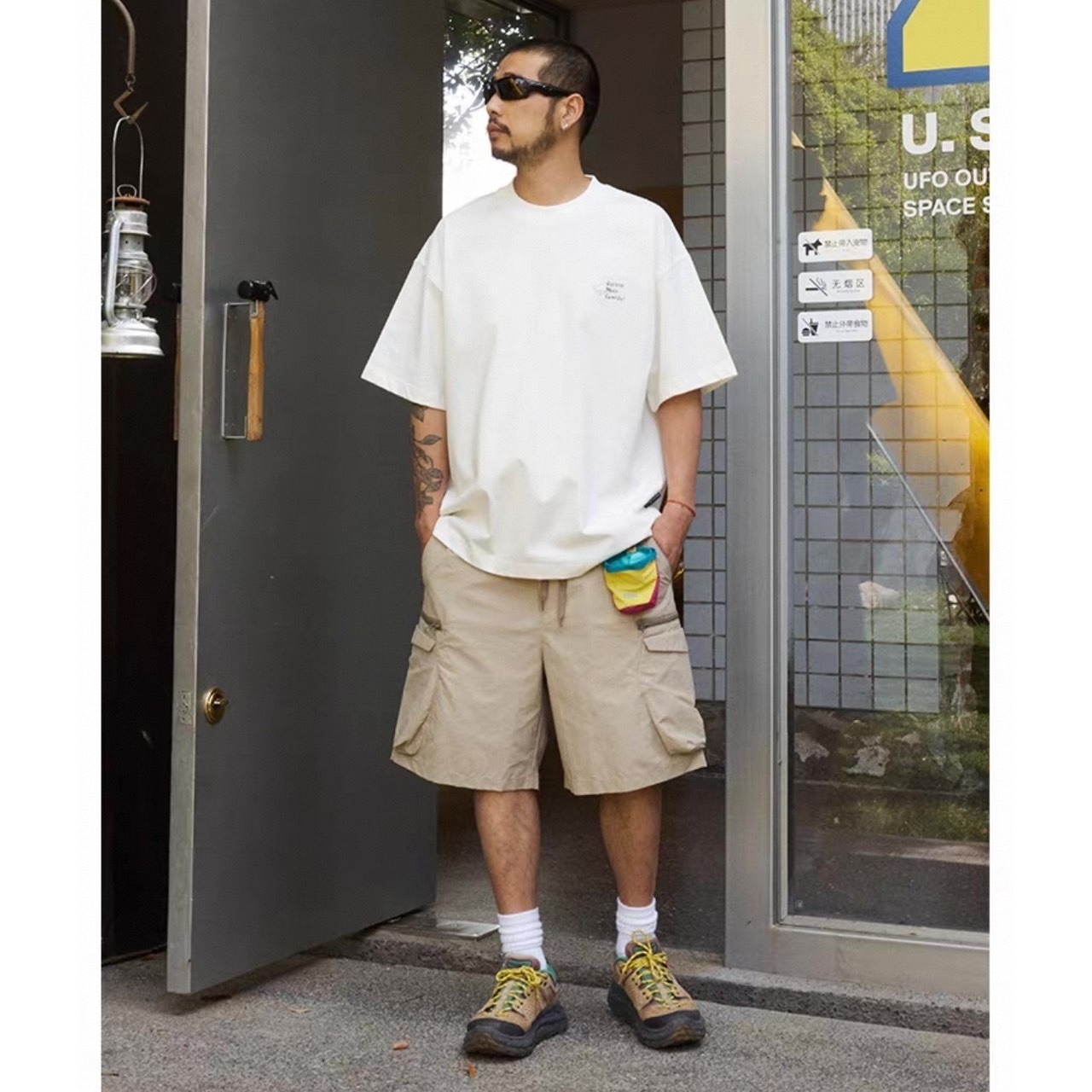 Camp out graphic tee 1013 - 9