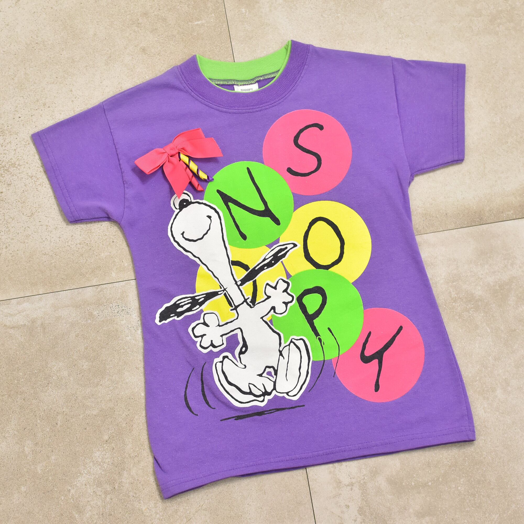 90s~ USA SNOOPY printed T-shirt