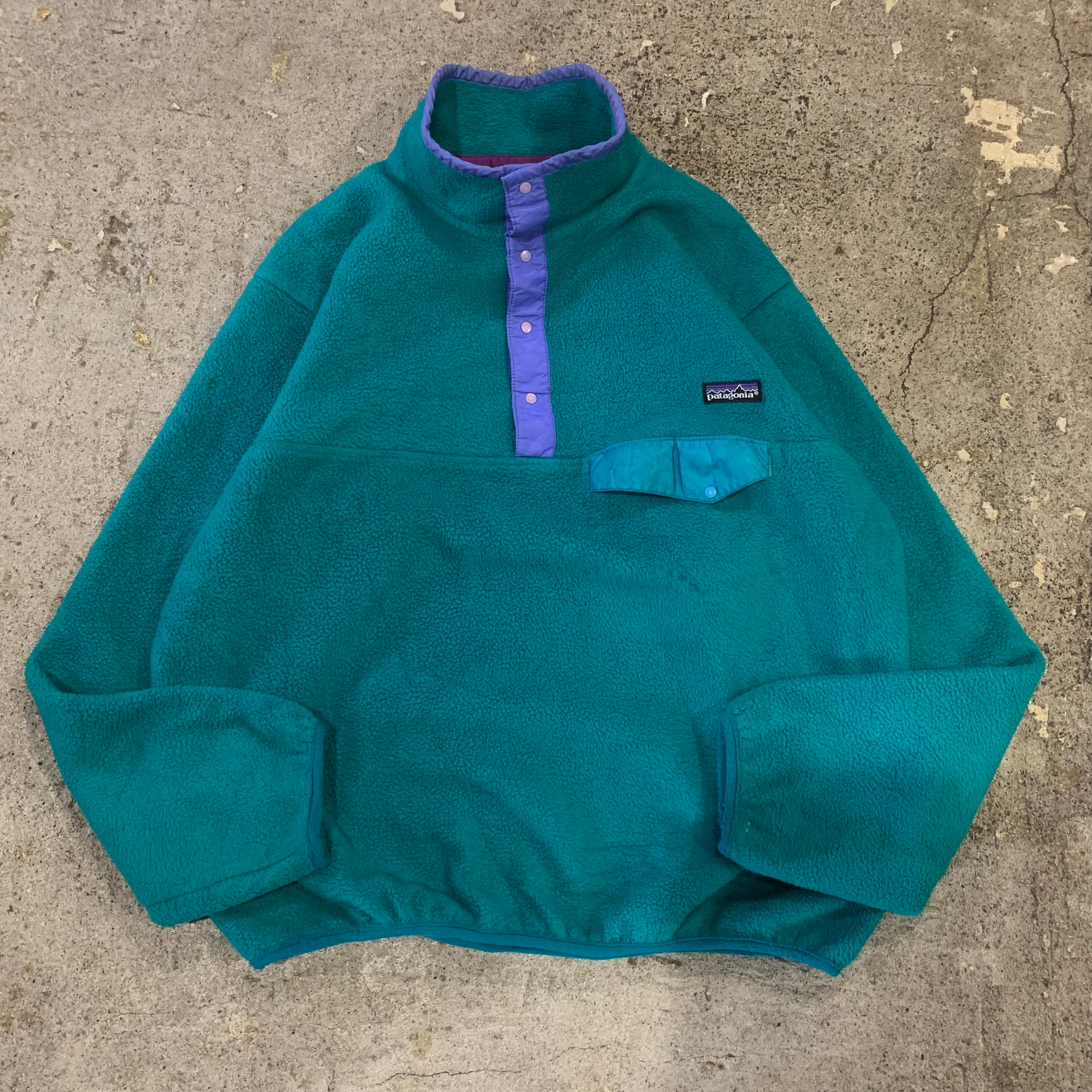 90s Patagonia snap T fleece pullover | What