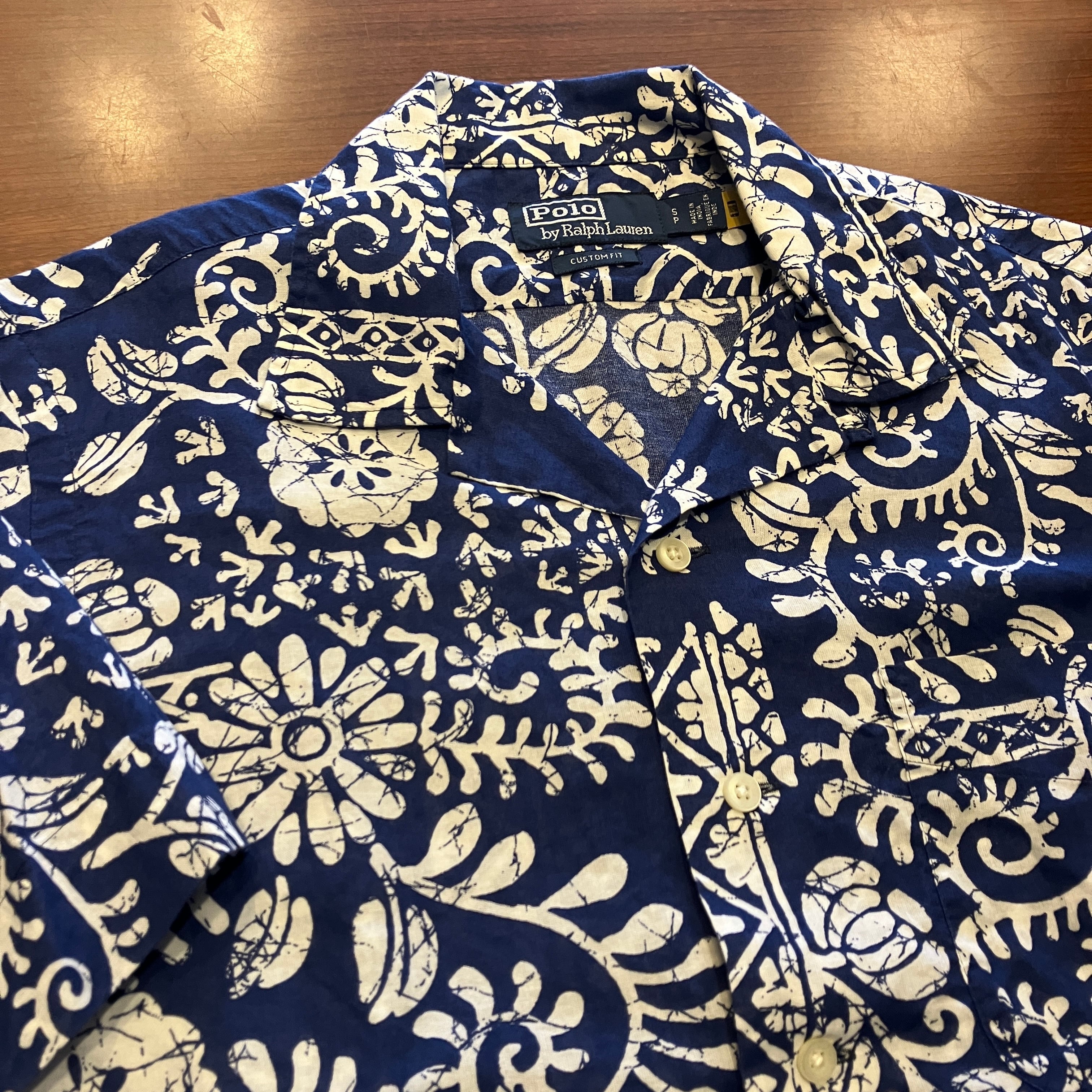 RALPH LAUREN S/S 総柄 OPENCOLLAR SHIRT | safarionline