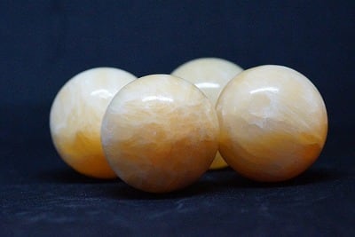 アラゴナイト丸玉約34mm前後 | 天然石•パワーストーンのクリスタルドリーム