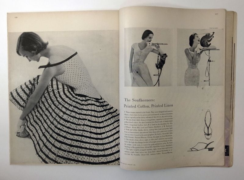Harper's BAZAAR US 1955.01 | magnif