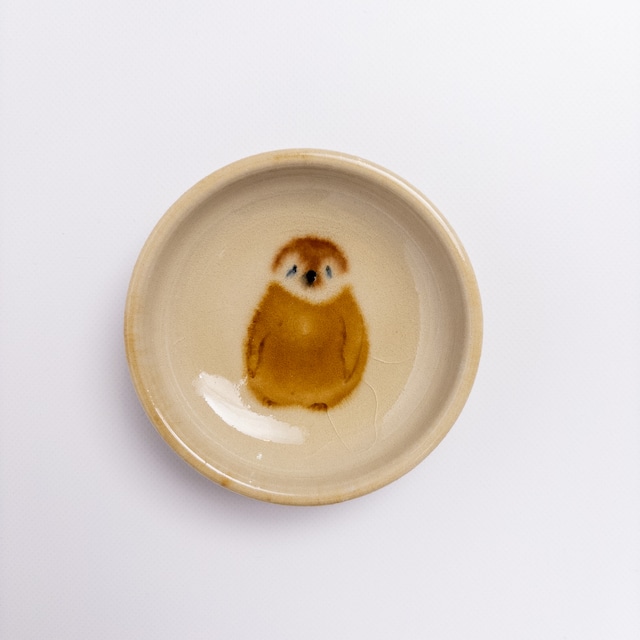 Small plate -Hay Fever Penguin (Watery eyes)-