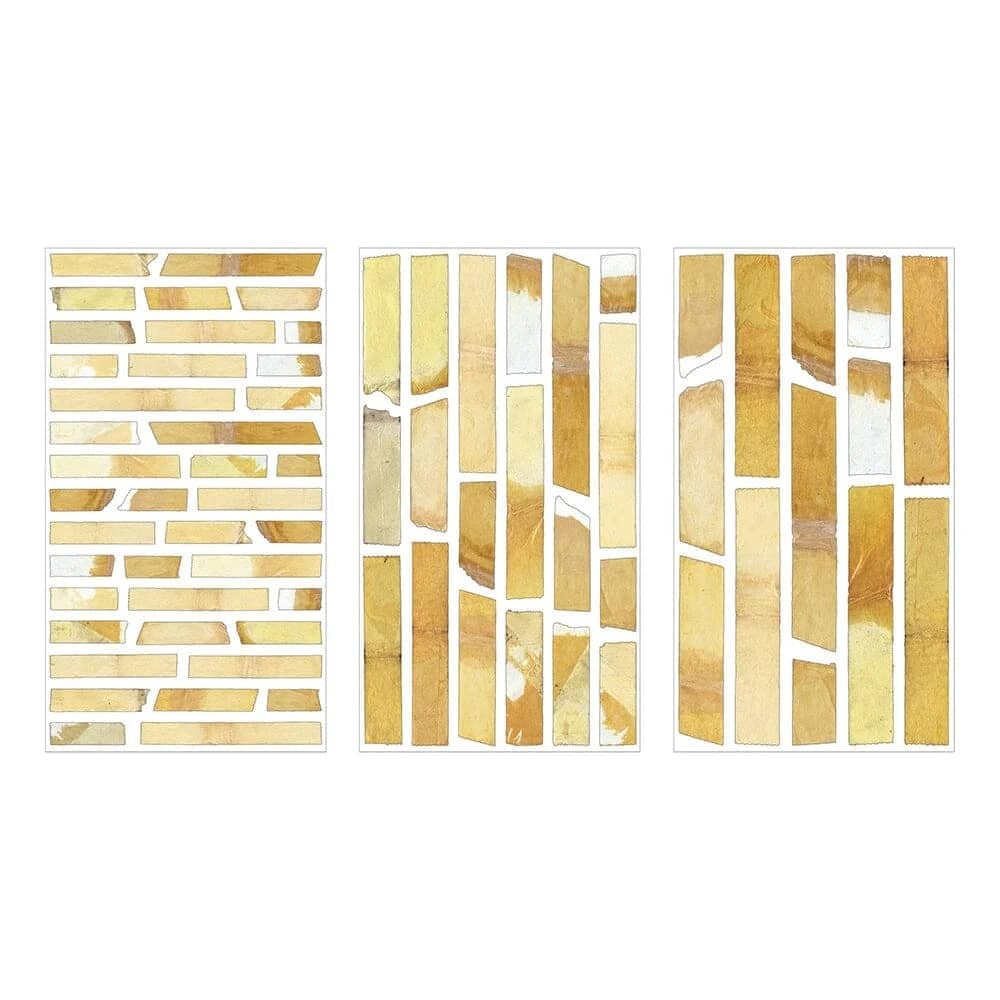 Tim Holtz ヴィンテージセロテープ風シール 144ピース入り Idea-ology