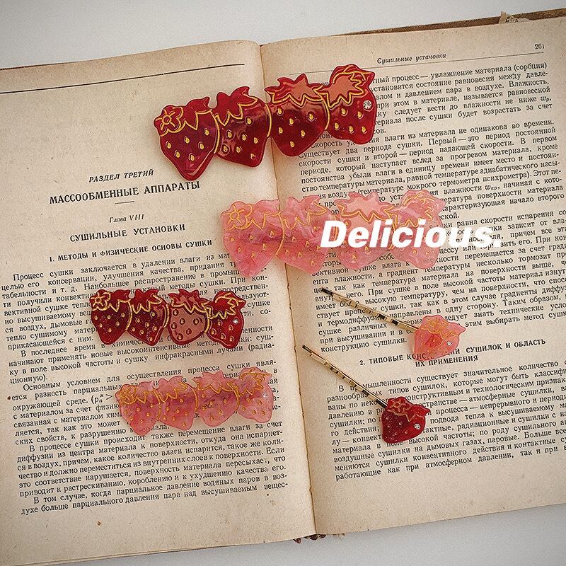 スタンダードヘアピン サイドアクセサリー レトロ 大人ガーリー スウィート キュート カジュアル ブラック・アイド・ピーズ50096051060