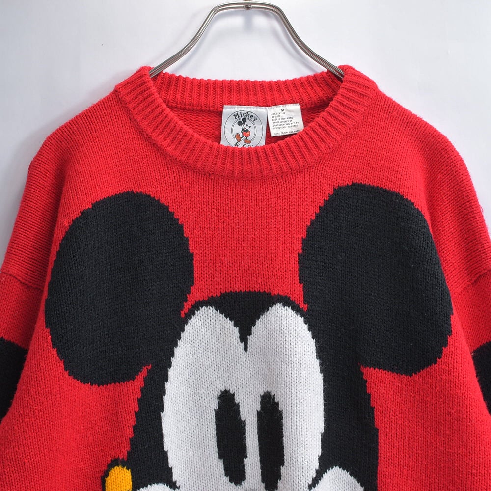90s Mickey & Co ディズニー ミッキーマウス フェイスデザイン 90s Mickey & Co ディズニー ミッキーマウス フェイスデザイン