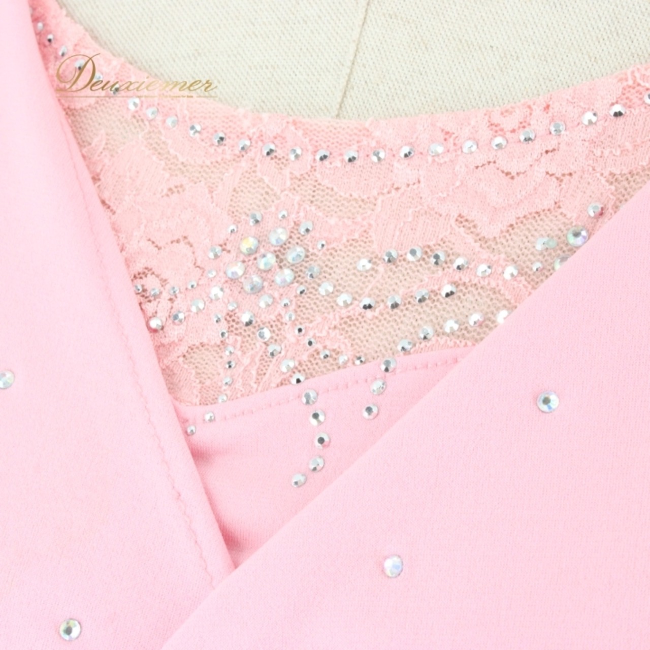 社交ダンス 衣装 スタンダード トップス レッスンウェア レディース ラインストーン ピンク系 花柄 レース 長袖 練習着 フェミニン かわいい 春色 パーティー フォーマル 薄手 伸縮性 おしゃれ トレーニング 体型カバー 華やか 上品 スイングダンス 発表会 お手入れ簡単 スタイルアップ