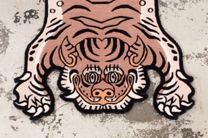 Tibetan Tiger Rug 《Sサイズ•ウール・オリジナル2・ココアブラウン418》チベタンタイガーラグ