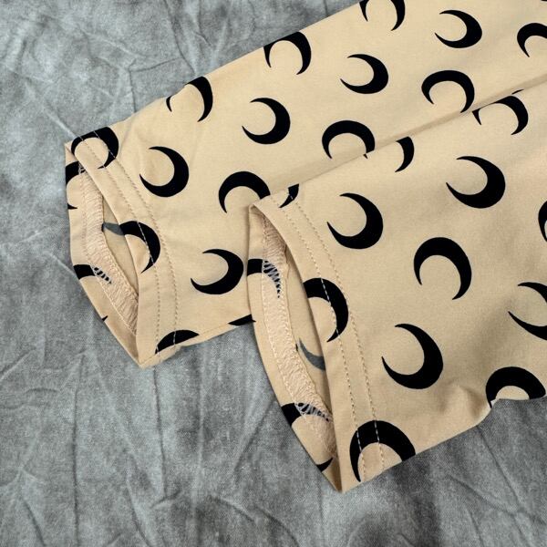 美品] Marine Serre マリーンセル 月模様 スリムフィットレギンス