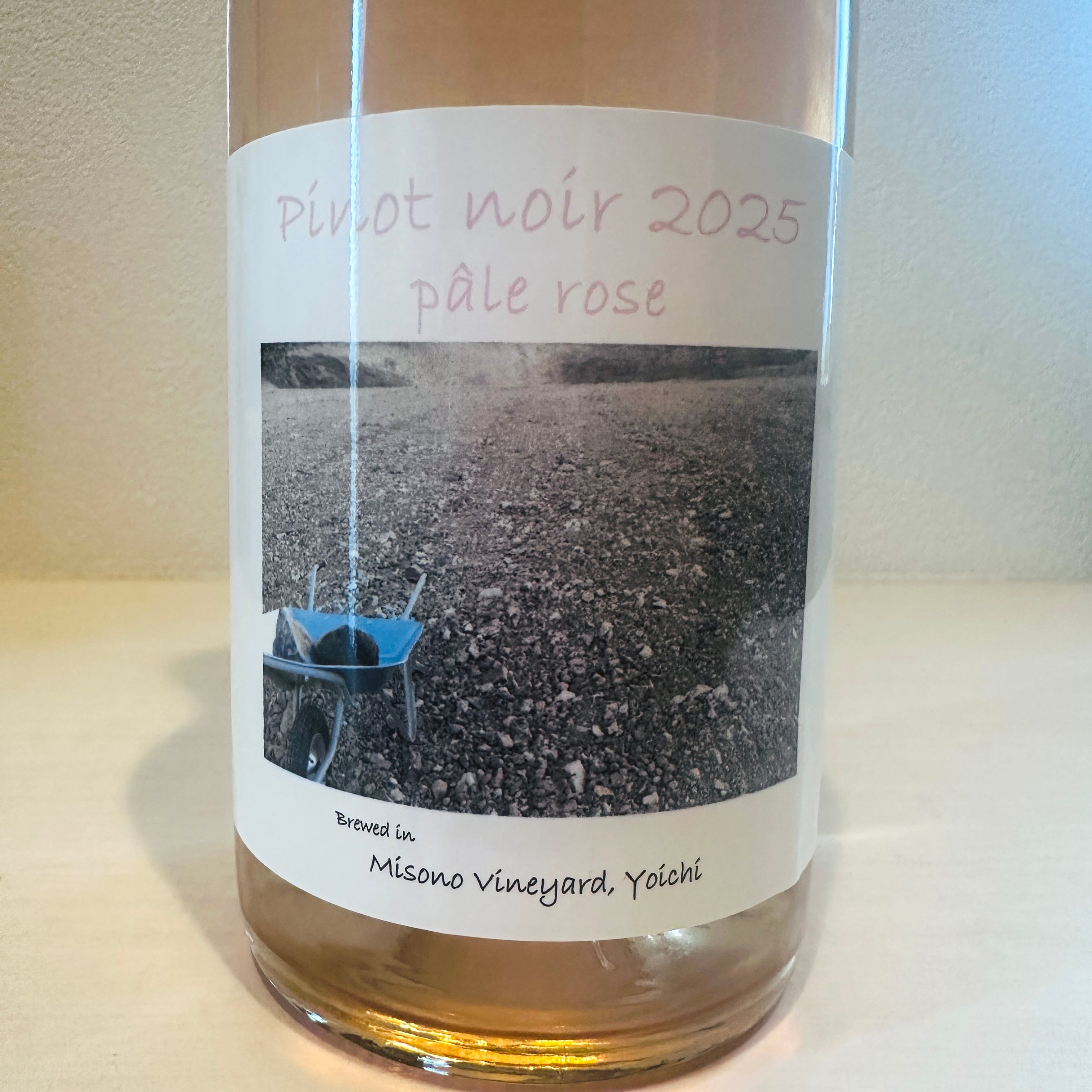 Pinot Noir Pale Rosé（Blanc de Noirs）2025　ミソノ・ヴィンヤード/ Misono Vineyard