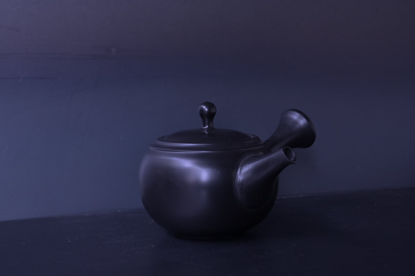 吉川雪月 茶注(黒)研出