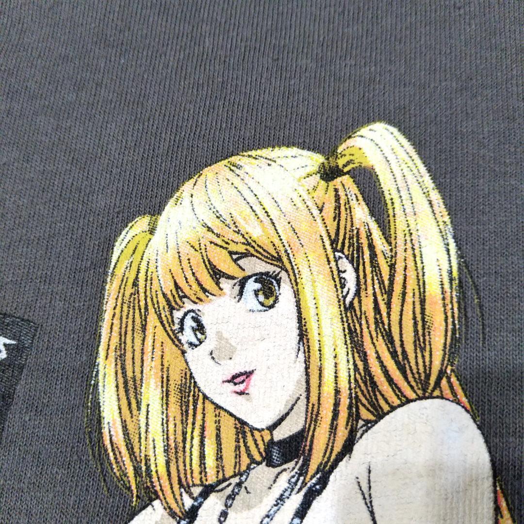 古着 デスノート Tシャツ L グレー 弥海砂 ミサミサ アニメT 古着 デスノート Tシャツ L グレー 弥海砂 ミサミサ アニメT