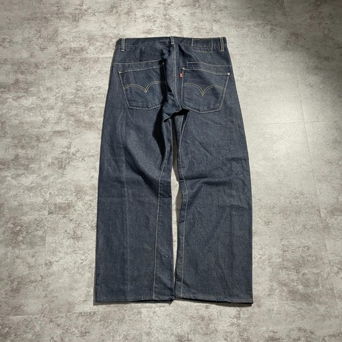 【W34 L32】europe levi's blue engineered 詳細写真2