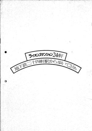 西）ライオンズマンション二十四軒※立面図無し
