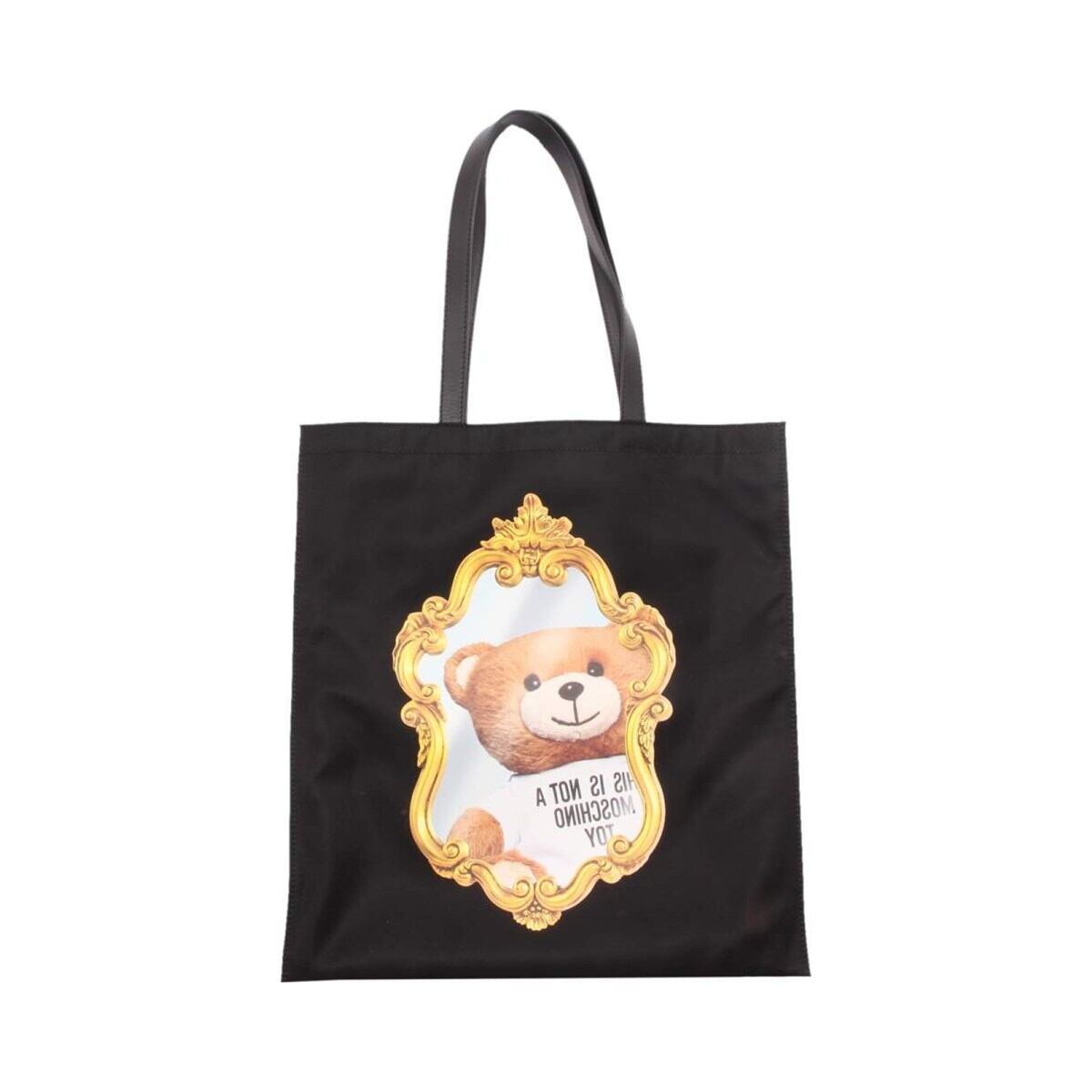 MOSCHINO モスキーノ レディース バッグ ファブリック ブラック