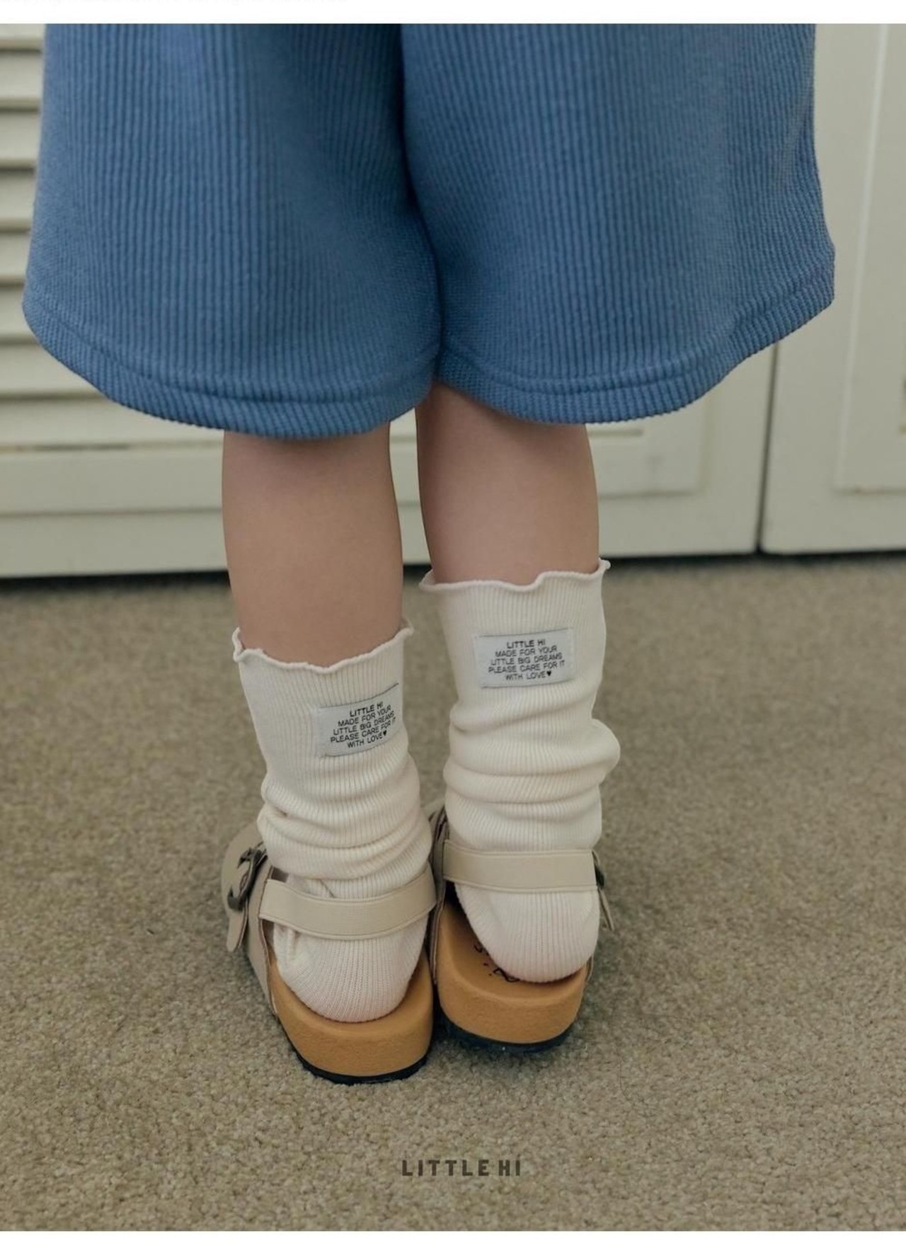 〖取寄〗韓国子供服 / 26winter / Little Hi / ソフトニーソックス / キッズ *1~2*
