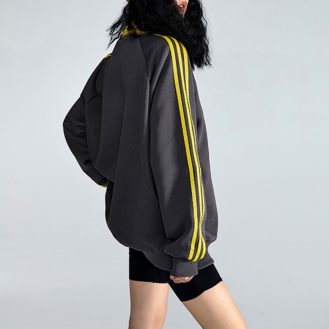 stitch contrast sweatshirt　ステッチコントラストスウェットシャツ　J0283