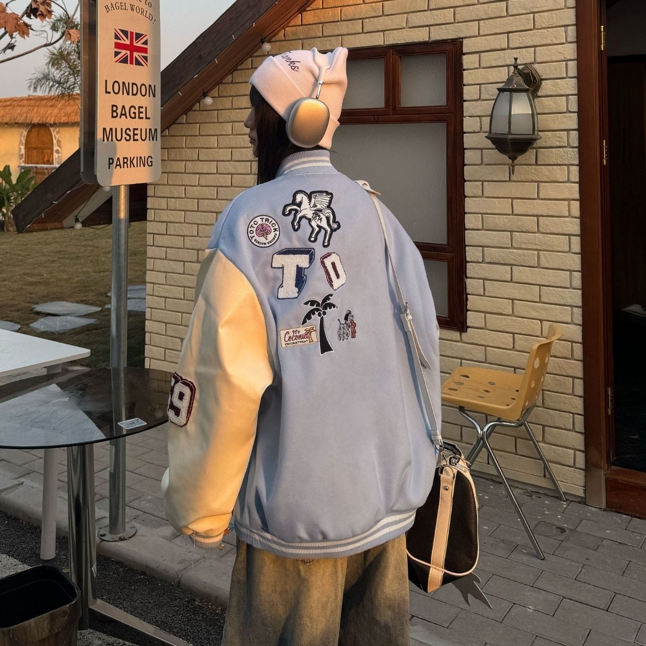 カレッジTVスタジアムジャケット 2col R01155