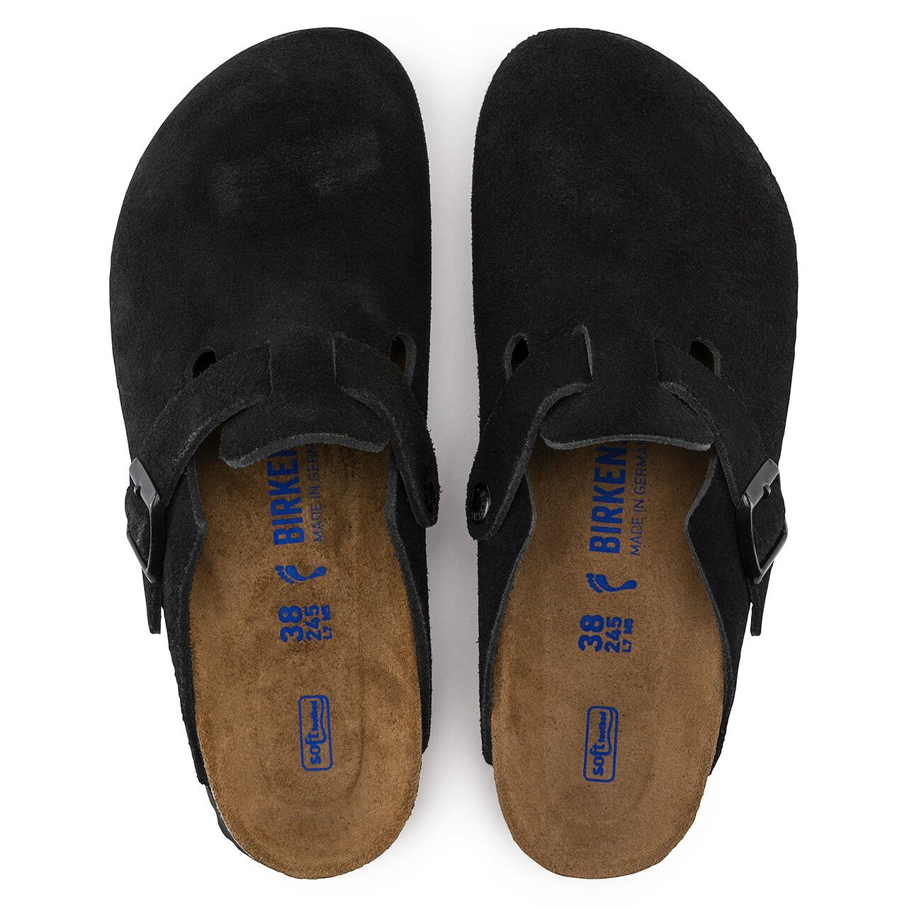 BIRKENSTOCK］Boston／ボストン （36-38） SFB VL｜Black | bibmilk Online