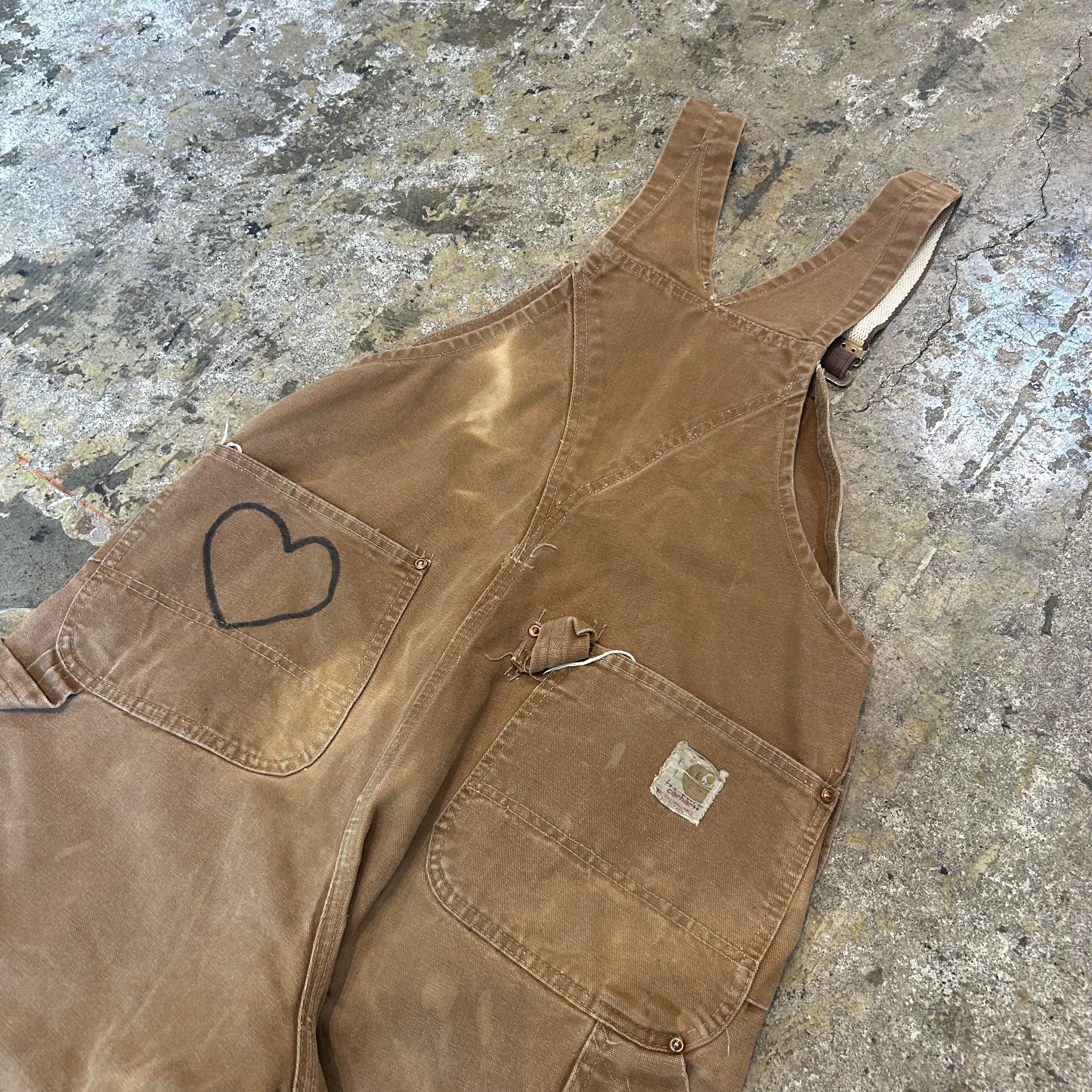 size:W35位 〜70年代 Carhartt カーハート ダックオーバーオール size:W35位 〜70年代 Carhartt カーハート ダックオーバーオール