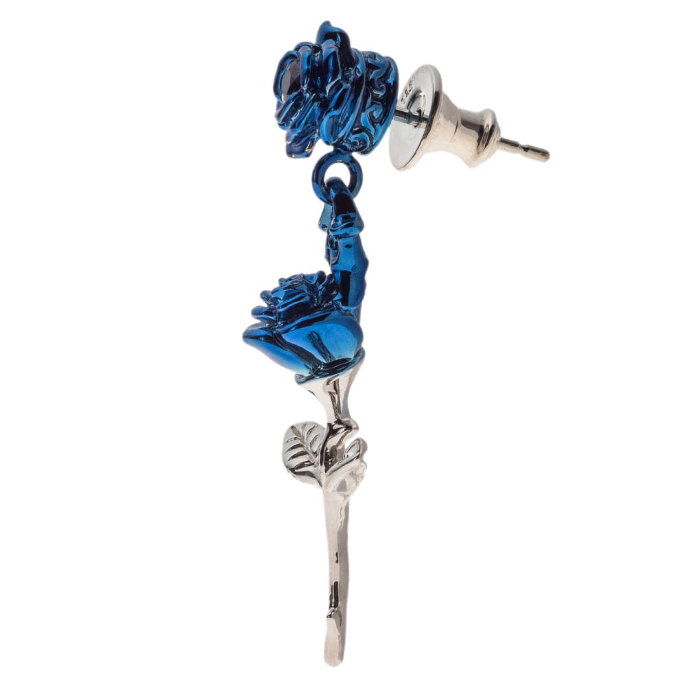 直営限定ブルーローズピアス 片耳用 AKE0126 Direct sales limited