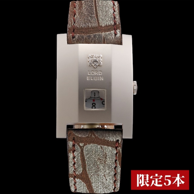 【訳あり品／展示品／小傷変色あり】本数限定特価 レクタンギュラー|プラチナホーニングレザー(ブラック)