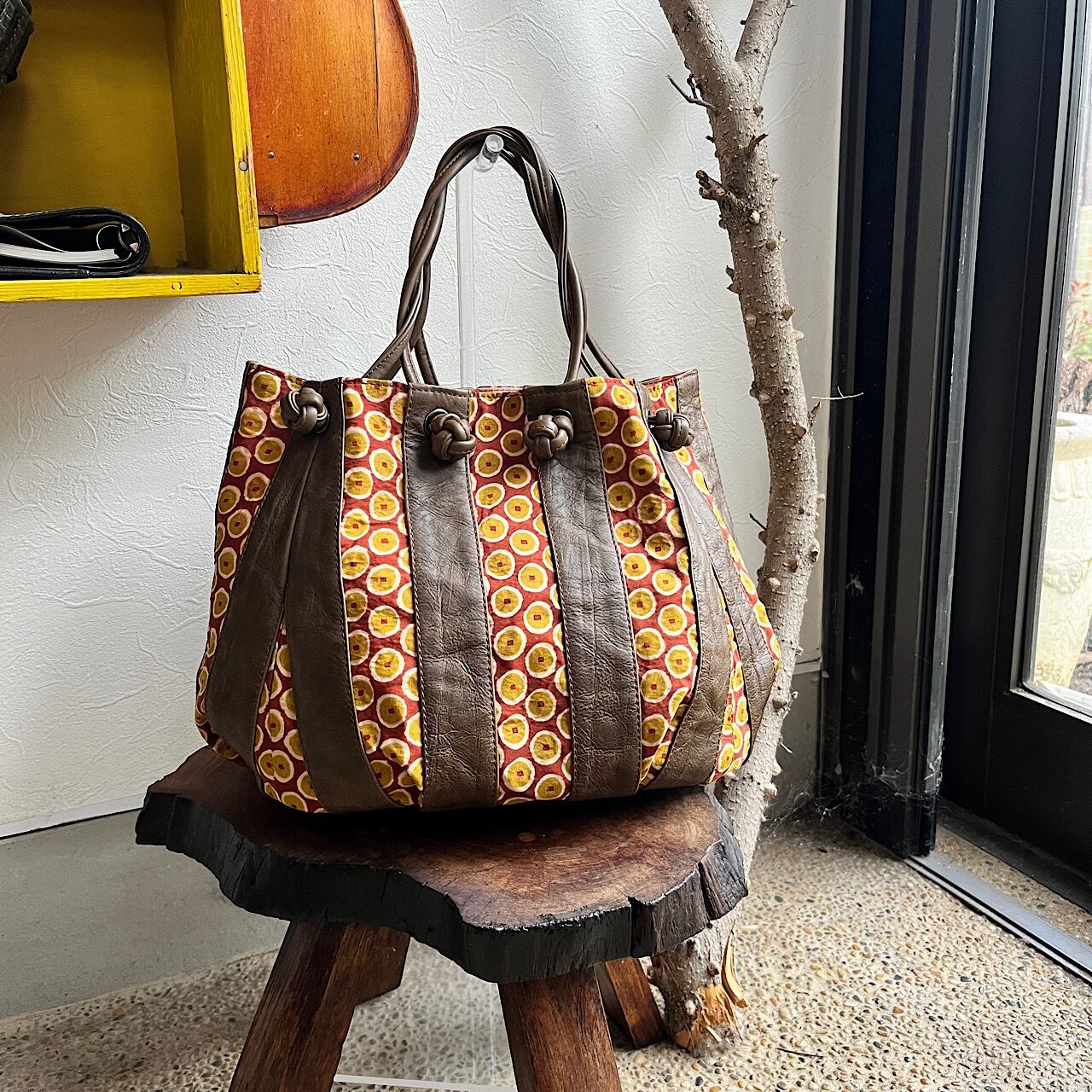 古布ハンドバッグ Bag Handmade-