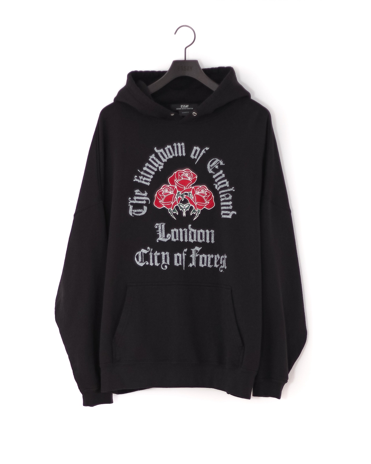 OVERSIZED PRINT PARKA LONDON