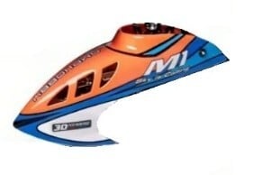 ◆ M1V3PRO キャノピー (カラー:オレンジ/ピンク)【OSHM1261/OSHM1262】※ネオヘリで M1V3PRO購入者さまのみ購入可