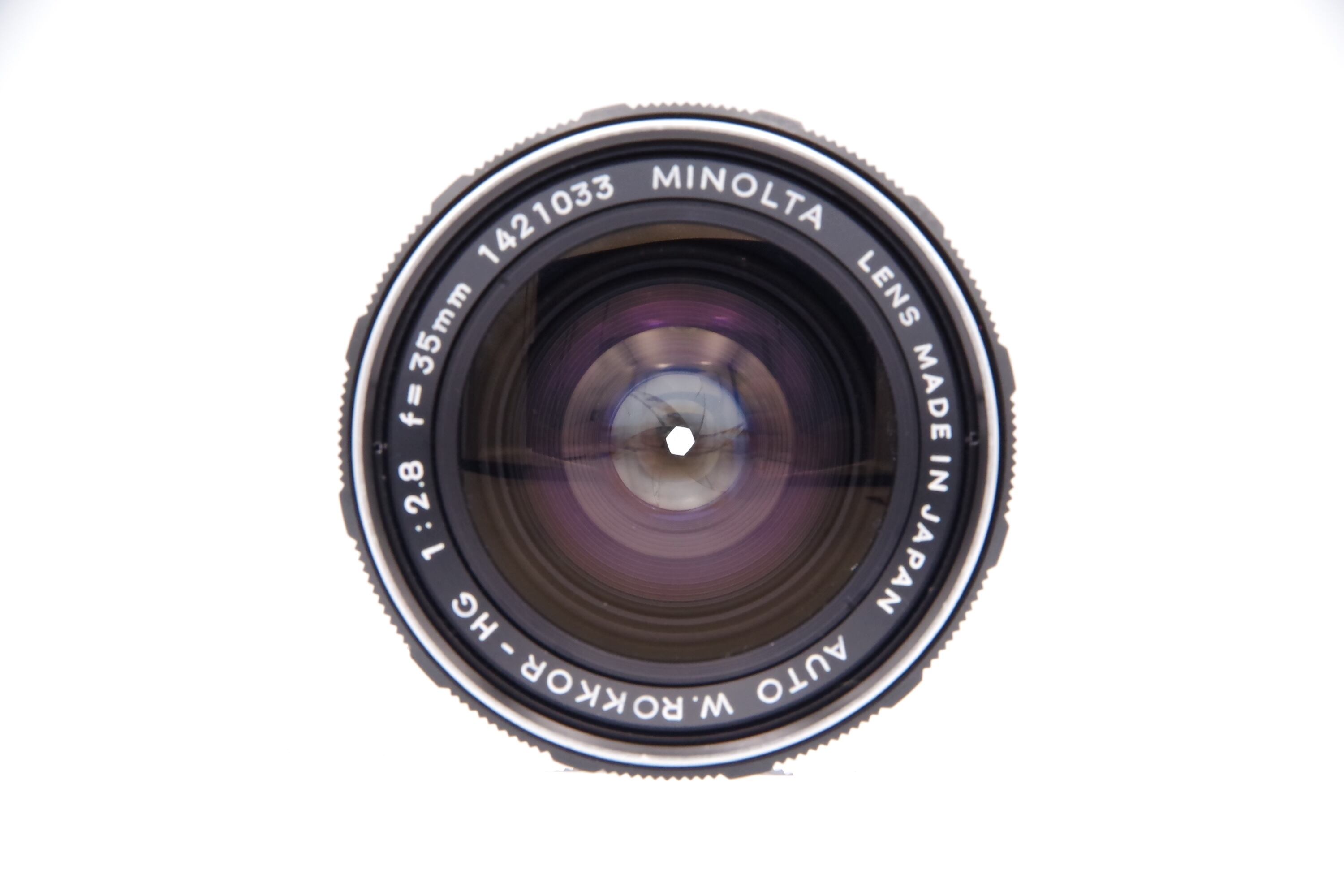 AUTO W.ROKKOR 35mm F2.8 SR/MDマウント MINOLTA ミノルタ | 近江寫眞機店