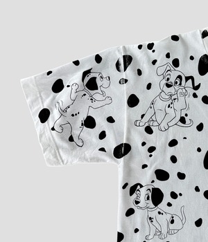 -101 Dalmatians- Vintage 90s L Print T-shirt