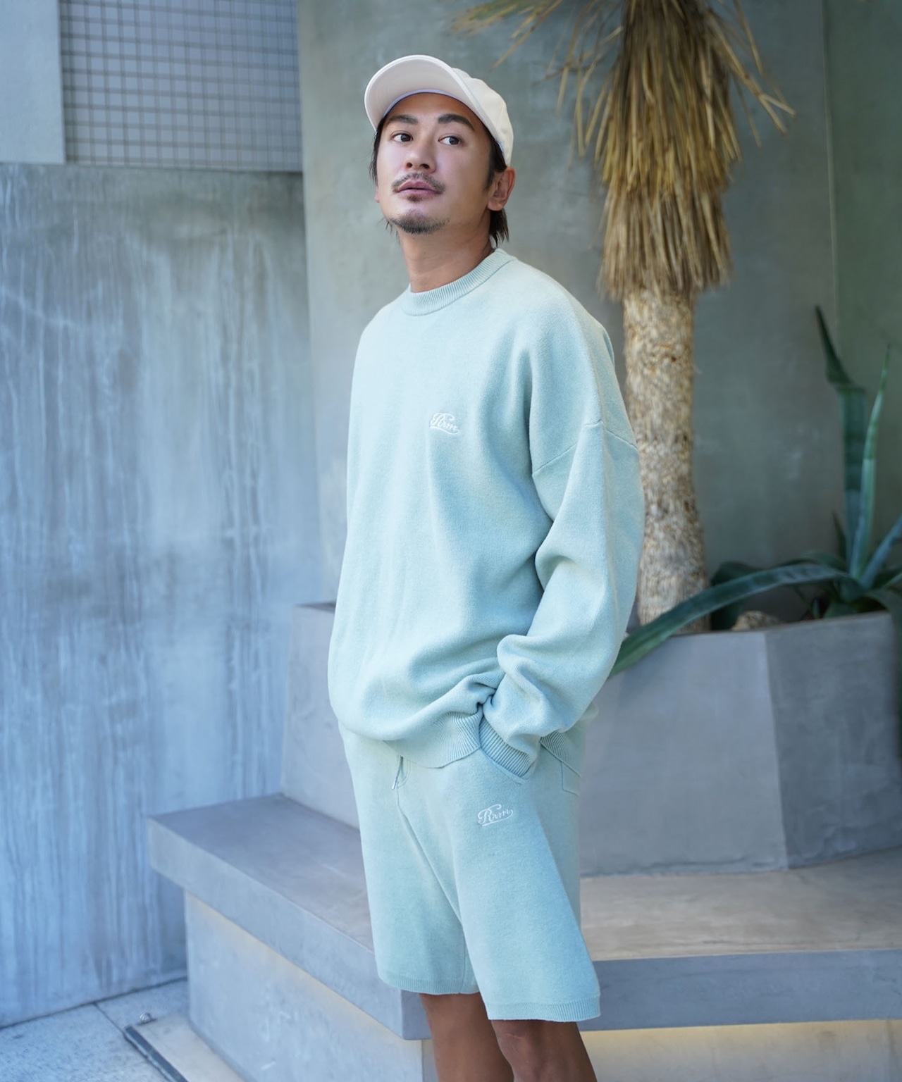 【#Re:room】SOFT SMOOTH WOOL KNIT SHORTS［REK126］