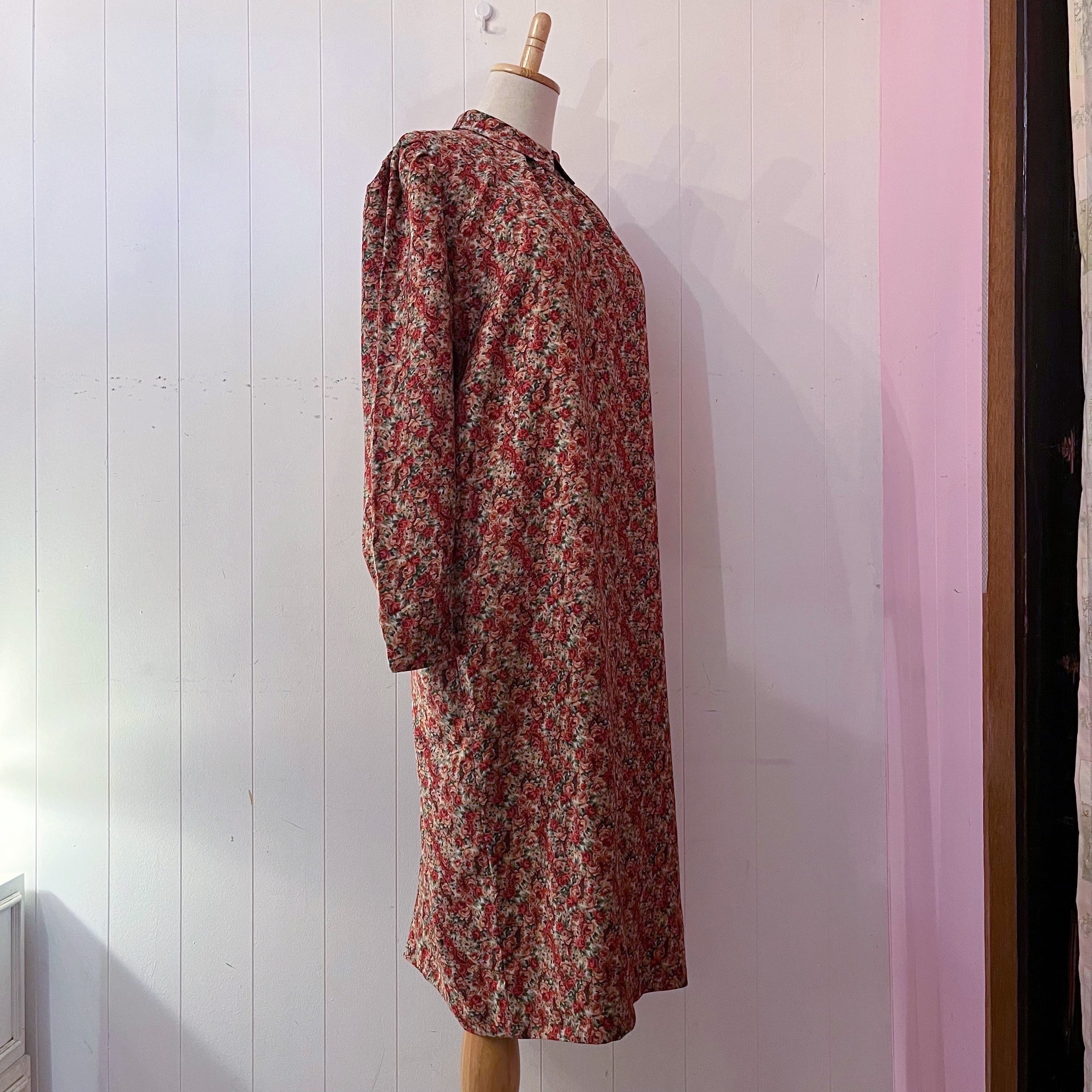 mini rose gather one-piece