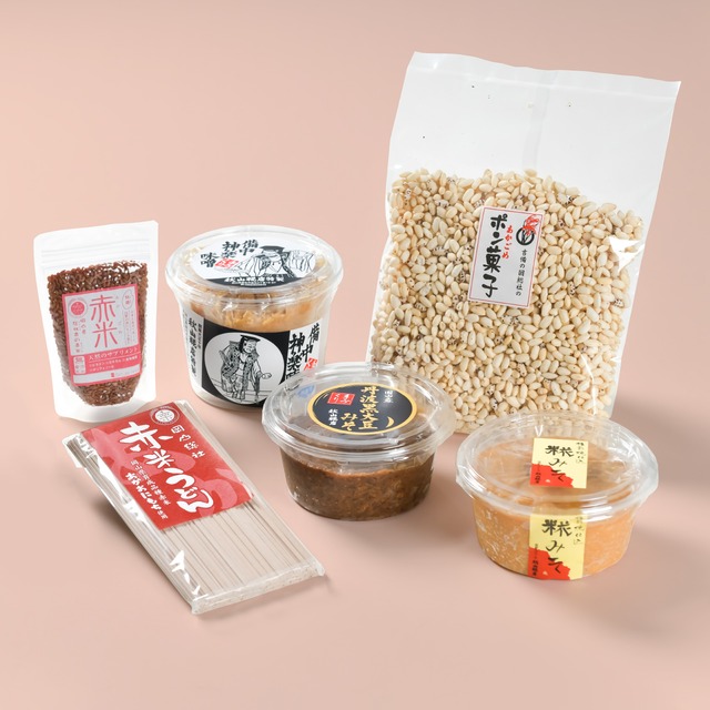 味噌食べくらべ・ 赤米商品セット