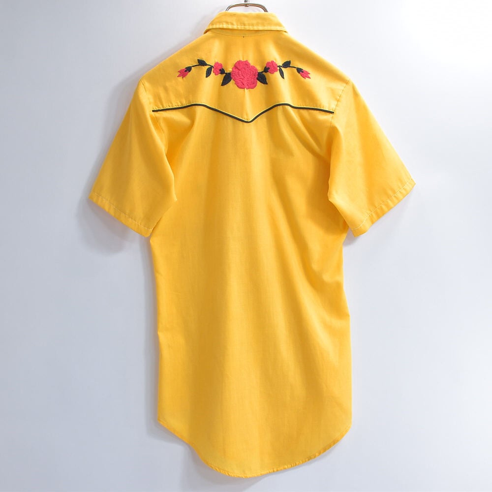 USA VINTAGE アメリカ古着お花刺繍レースデザインシャツ RETRO VINTAGE Lily Blouse TOKYO FLOWER COLLAR ALL LACE