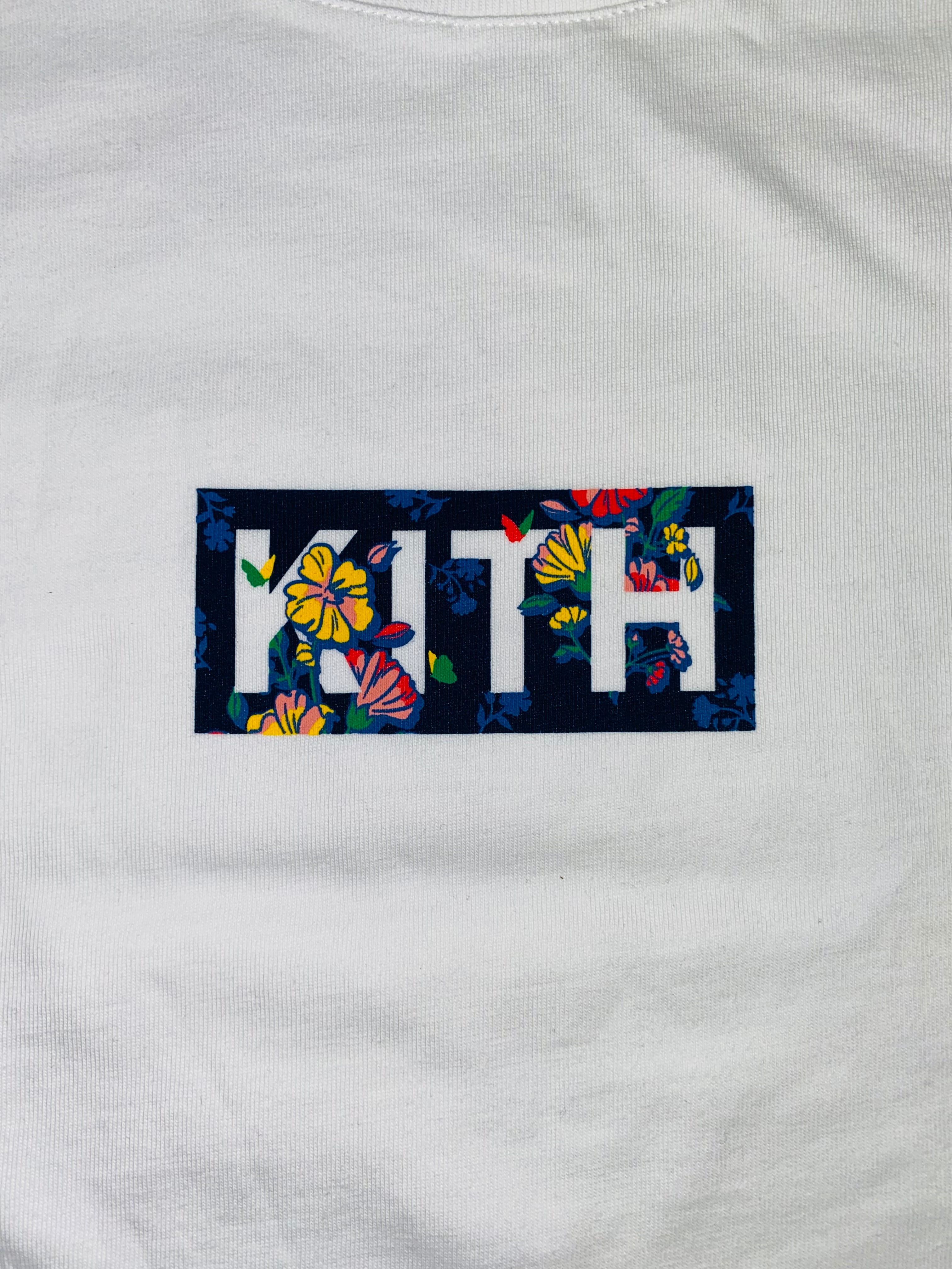 【L】Kith Begonia Floral Classic Logo Tee